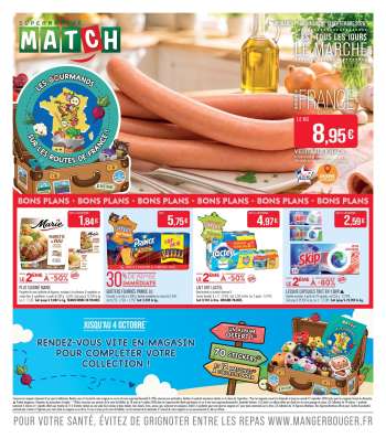 Catalogue Supermarché Match - 01/09/2026 - 13/09/2026.