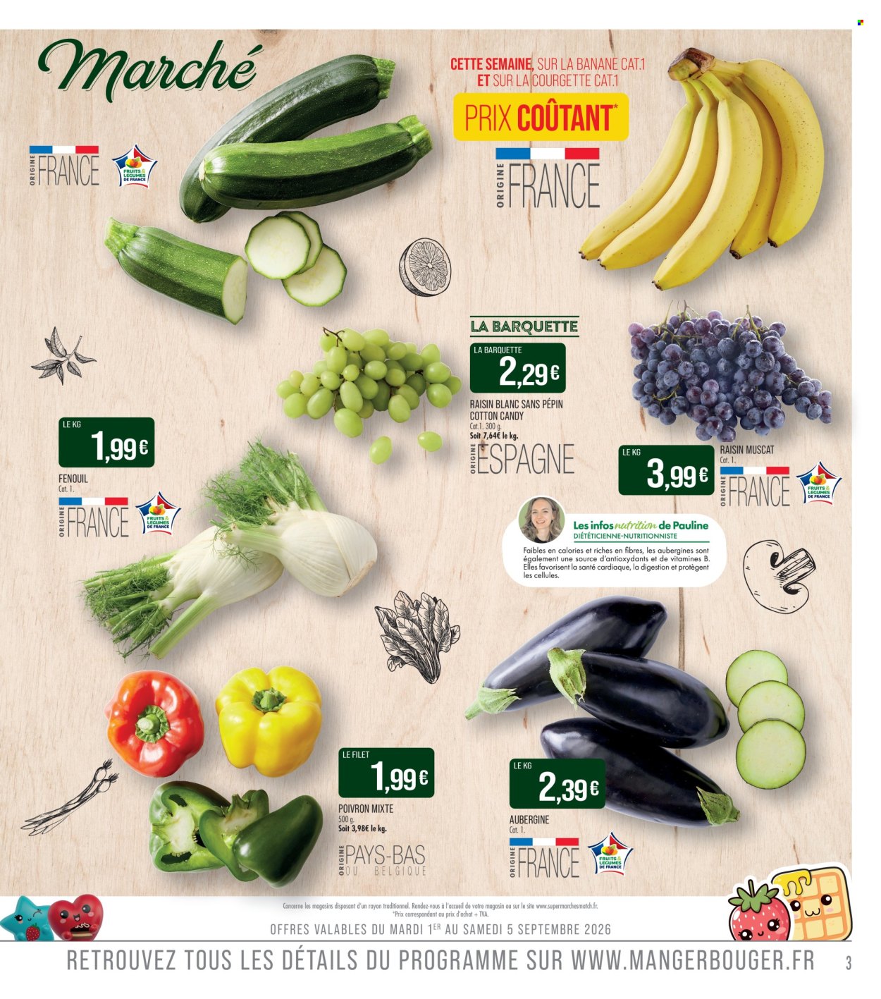 Catalogue Supermarché Match - 01/09/2026 - 13/09/2026. Page 3