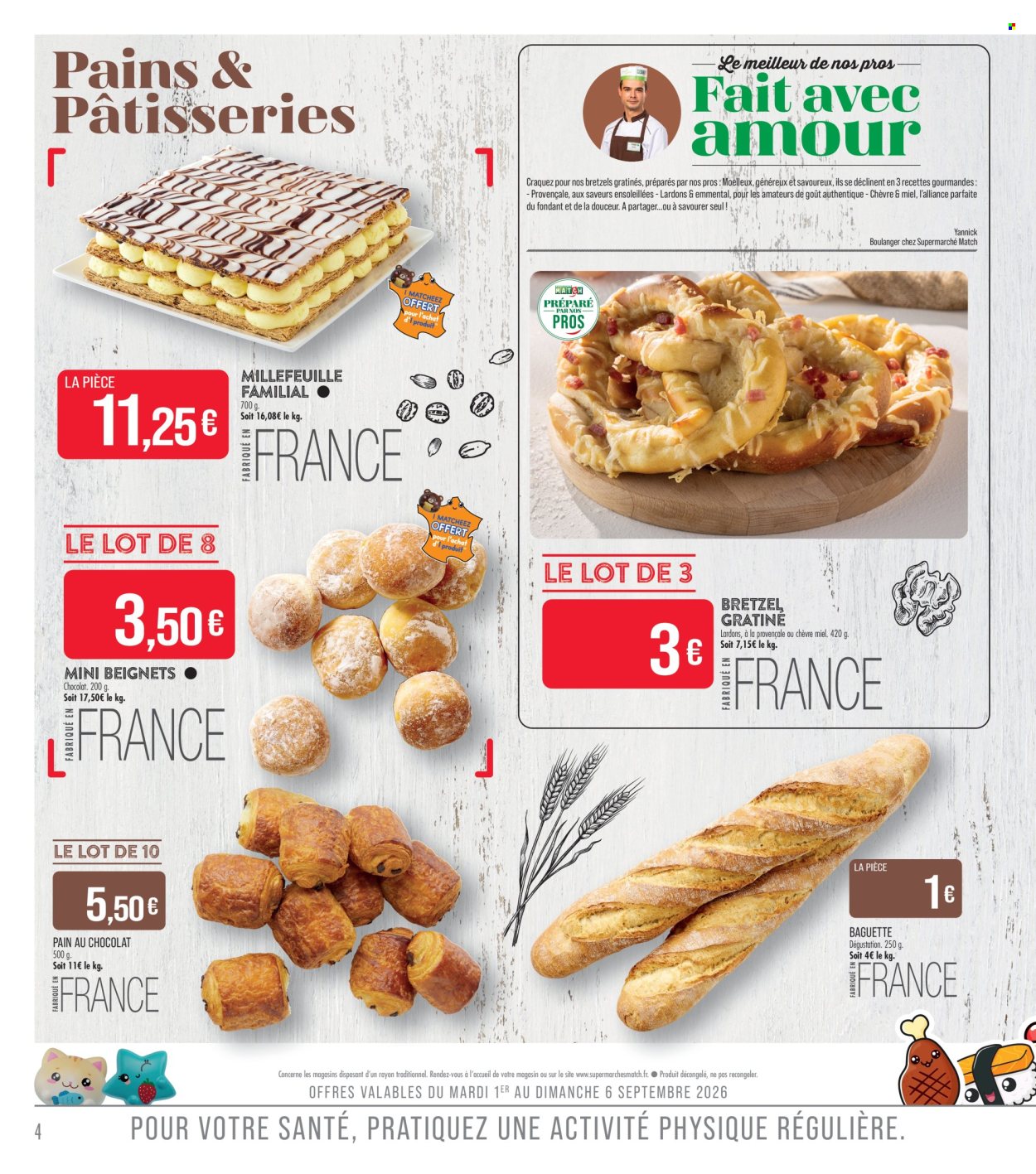 Catalogue Supermarché Match - 01/09/2026 - 13/09/2026. Page 4