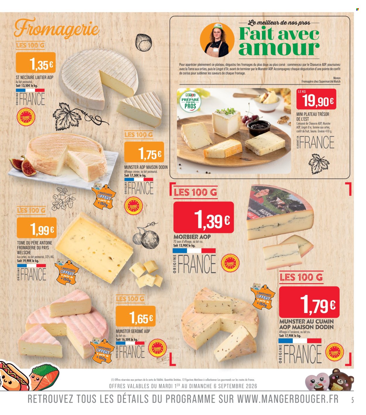 Catalogue Supermarché Match - 01/09/2026 - 13/09/2026. Page 5