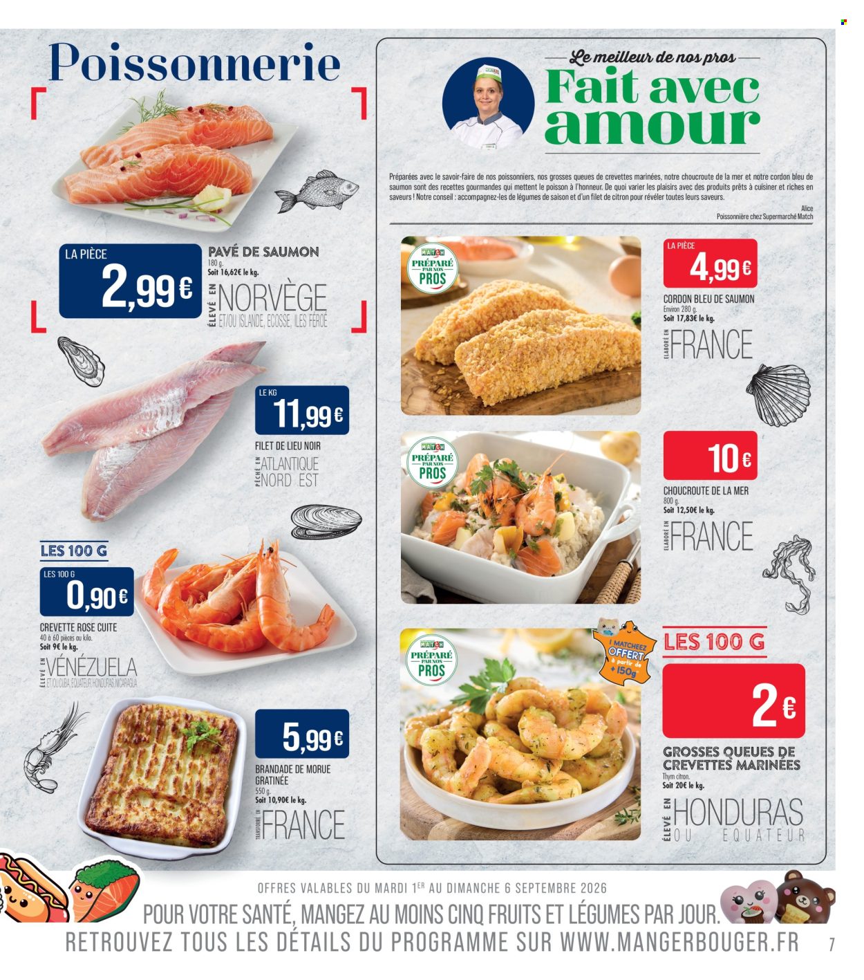 Catalogue Supermarché Match - 01/09/2026 - 13/09/2026. Page 7