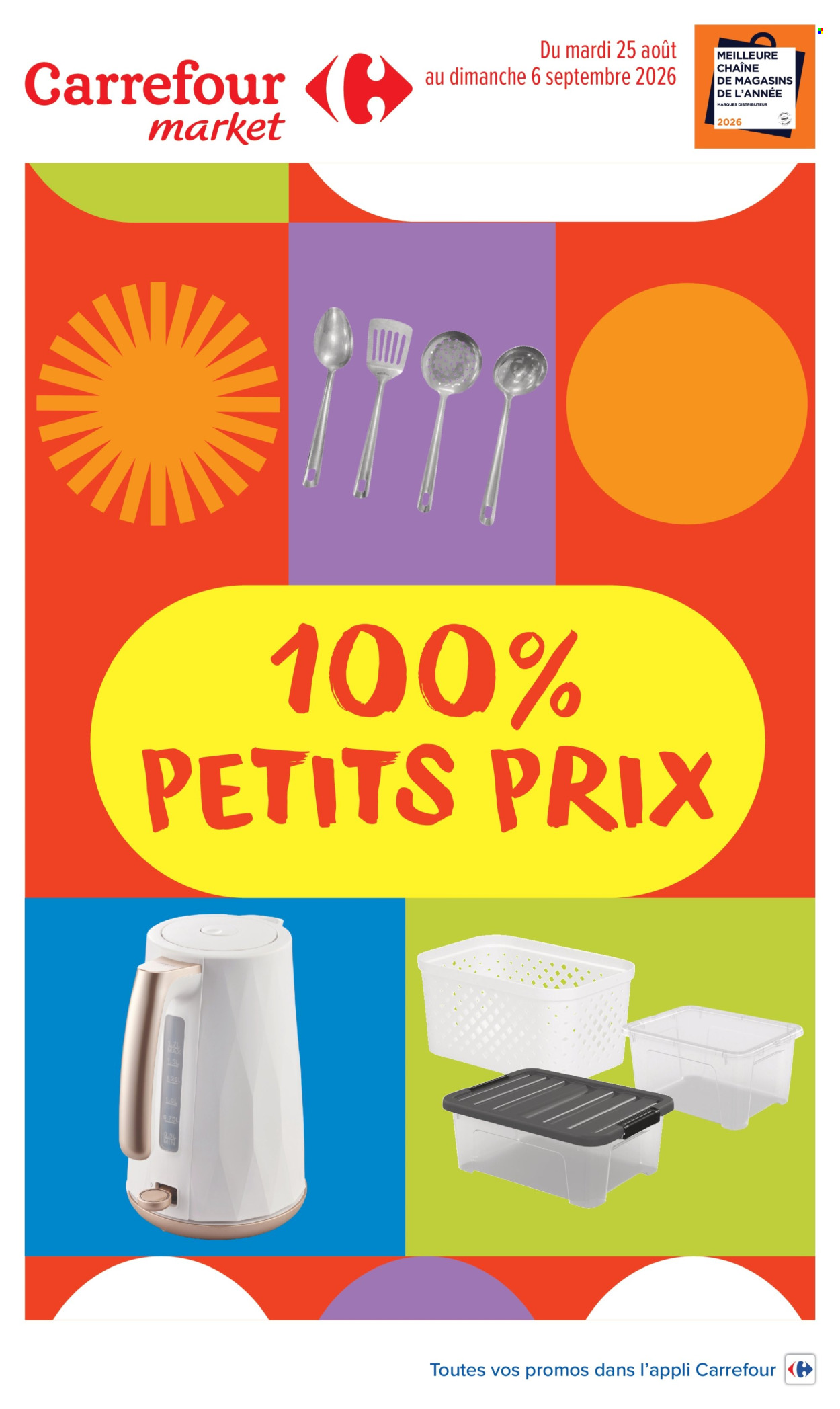 Catalogue Carrefour Market - 25/08/2026 - 06/09/2026. Page 1