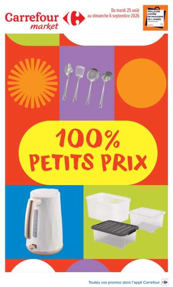 Catalogue Carrefour Market - 25/08/2026 - 06/09/2026.