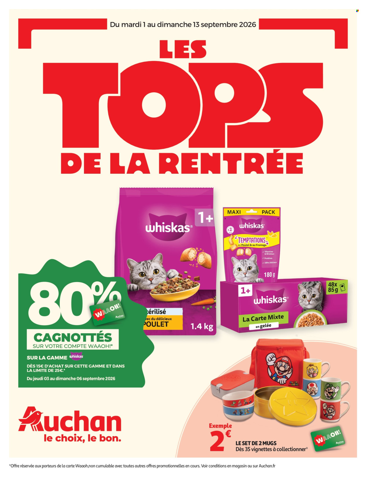 Catalogue Auchan - 01/09/2026 - 13/09/2026. Page 1