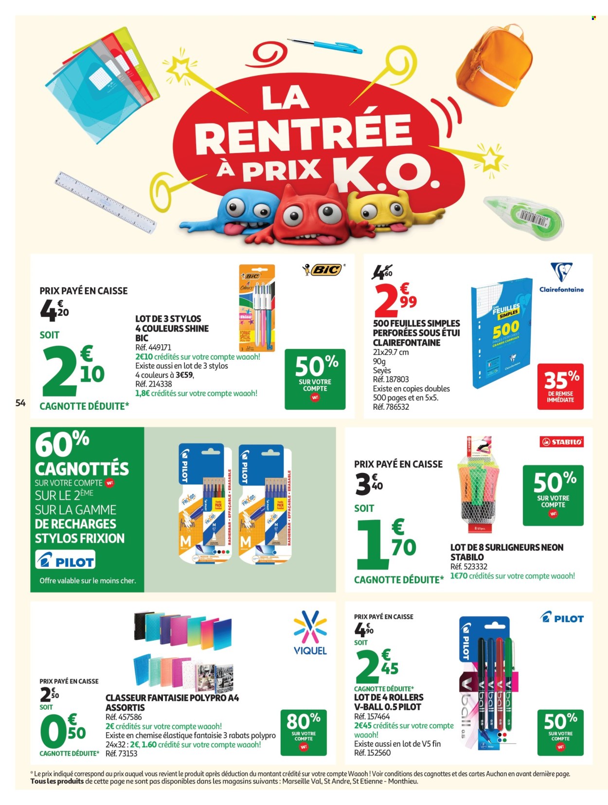 Catalogue Auchan - 01/09/2026 - 13/09/2026. Page 56