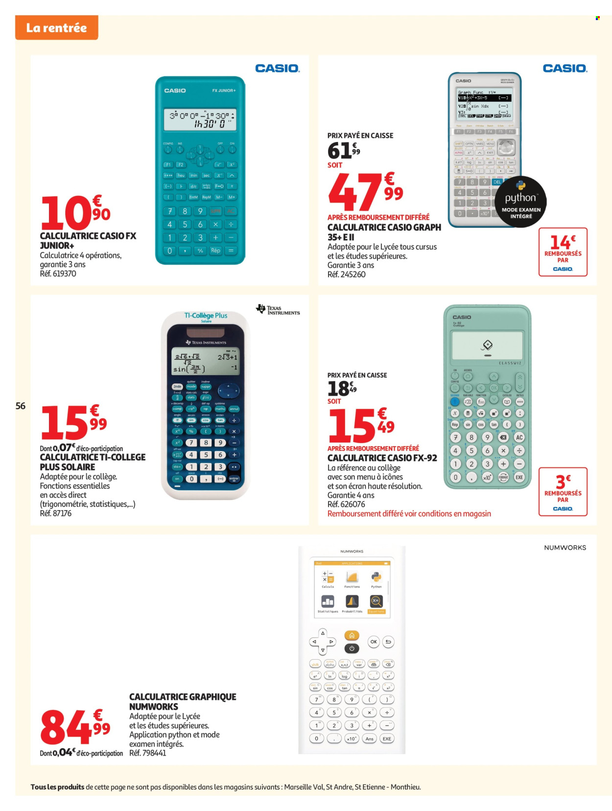 Catalogue Auchan - 01/09/2026 - 13/09/2026. Page 58