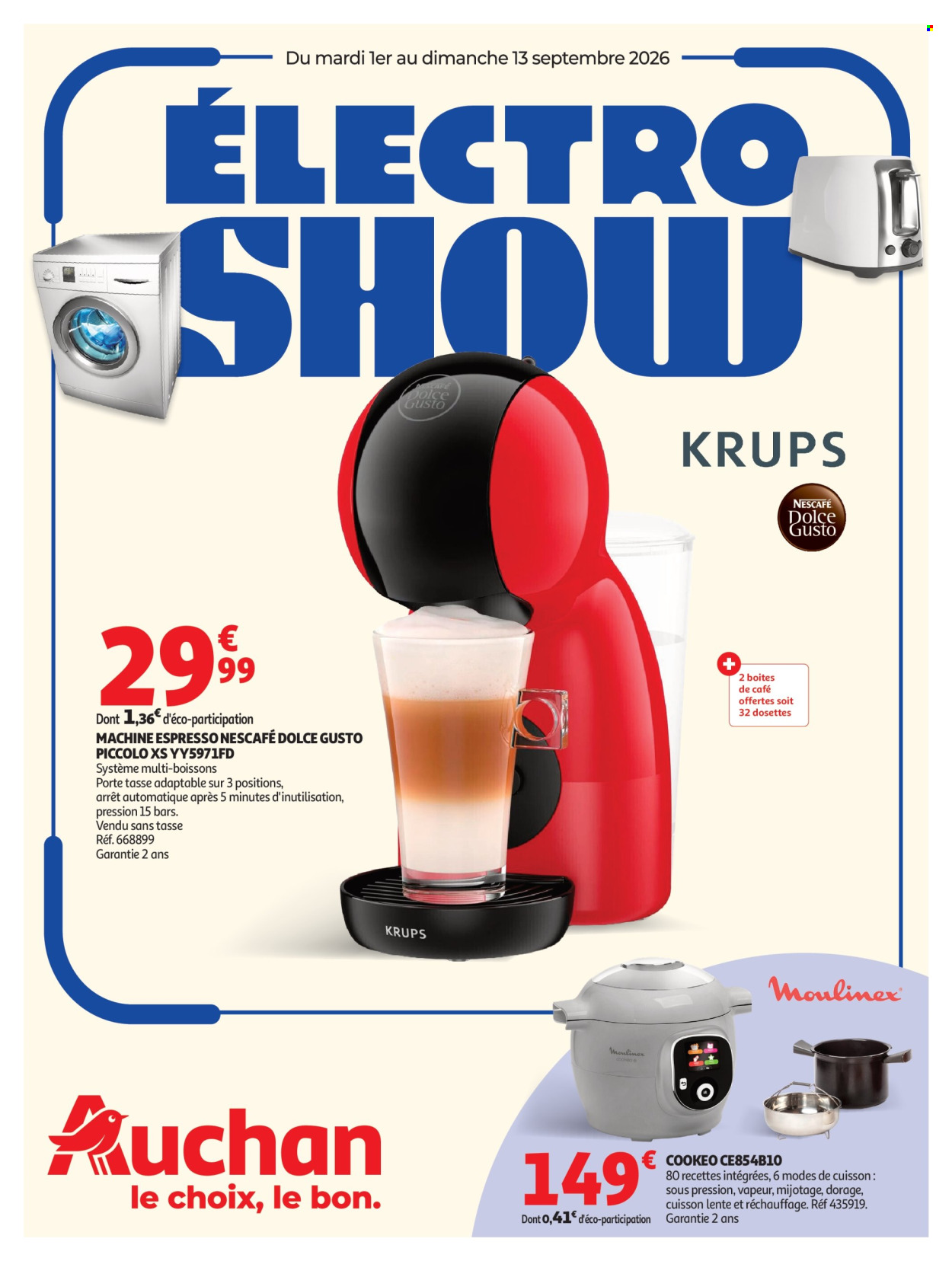 Catalogue Auchan - 01/09/2026 - 13/09/2026. Page 1