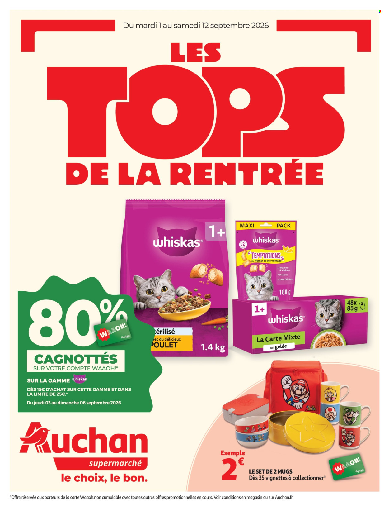 Catalogue Auchan - 01/09/2026 - 12/09/2026. Page 1