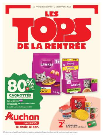 Catalogue Auchan - 01/09/2026 - 12/09/2026.