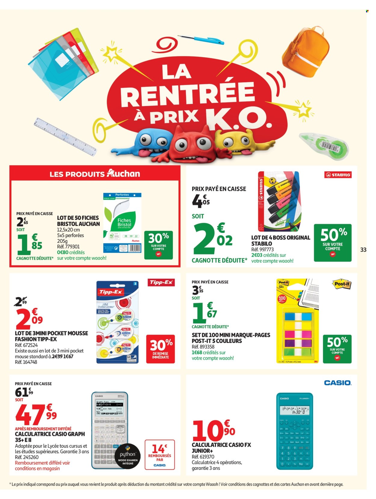 Catalogue Auchan - 01/09/2026 - 12/09/2026. Page 33