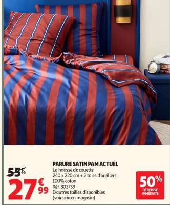 PARURE SATIN PAM ACTUEL