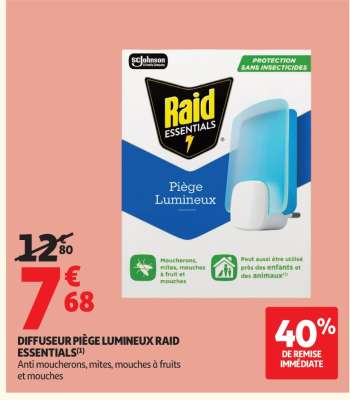 Diffuseur Piège Lumineux Raid Essentials