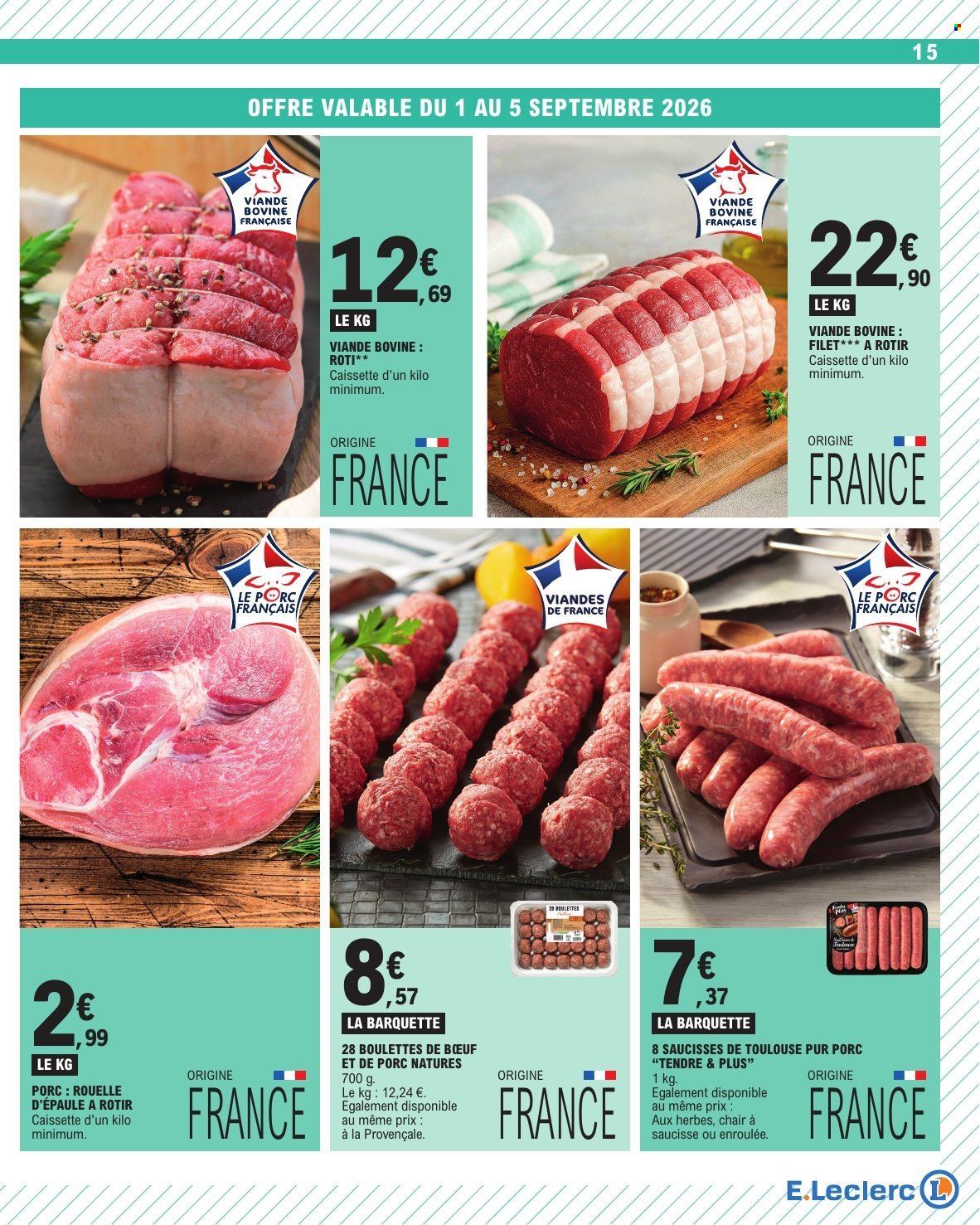Catalogue E.Leclerc - 01/09/2026 - 12/09/2026. Page 15