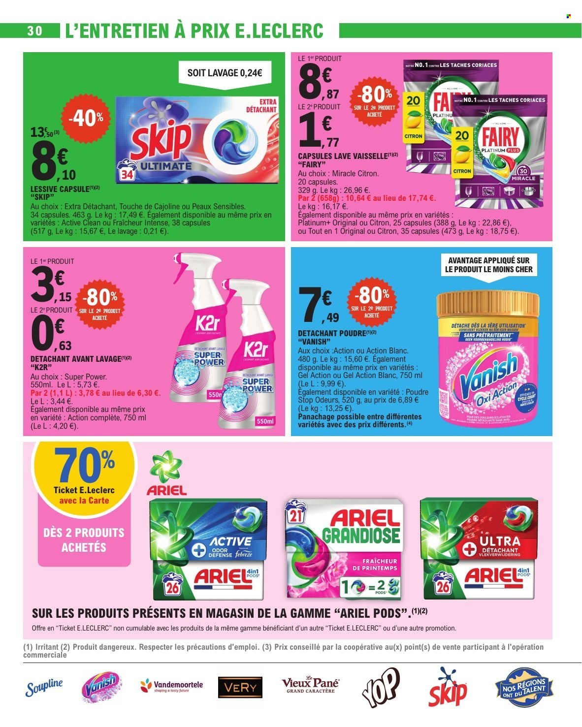 Catalogue E.Leclerc - 01/09/2026 - 12/09/2026. Page 30