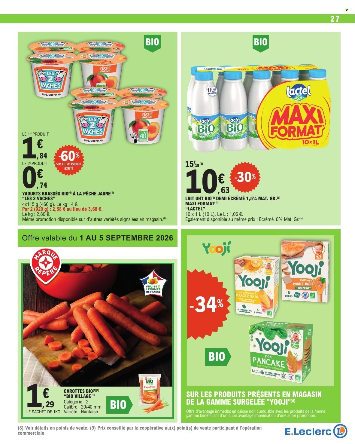 Catalogue E.Leclerc - 01/09/2026 - 12/09/2026. Page 27
