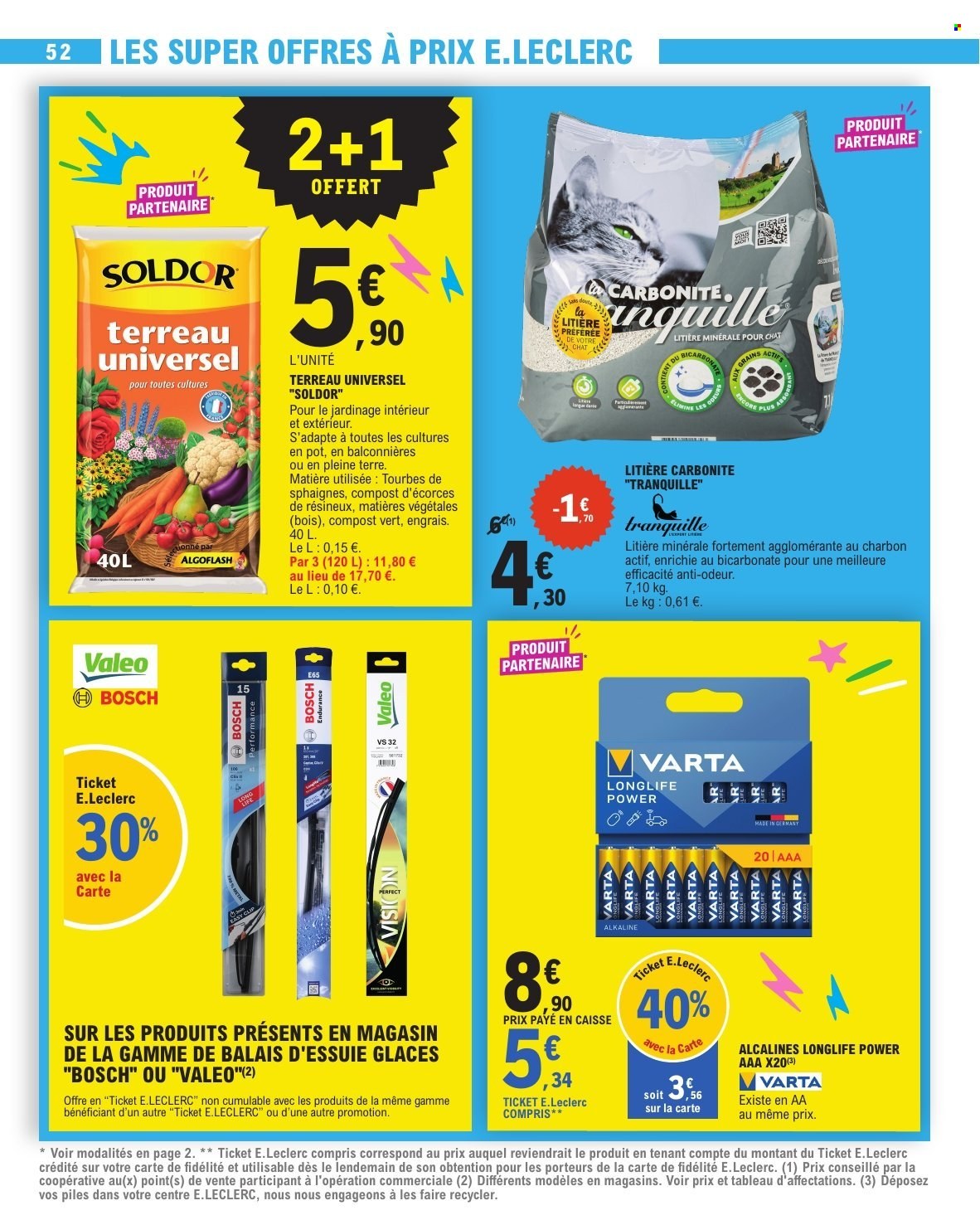 Catalogue E.Leclerc - 01/09/2026 - 12/09/2026. Page 52