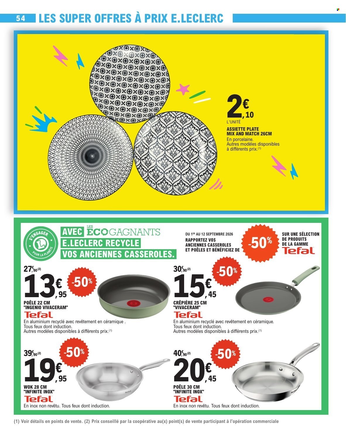 Catalogue E.Leclerc - 01/09/2026 - 12/09/2026. Page 54