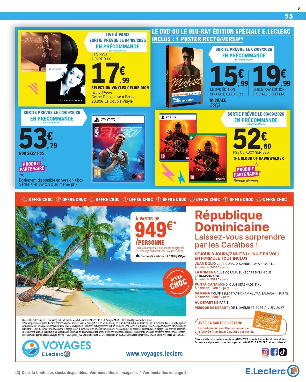 Catalogue E.Leclerc - 01/09/2026 - 12/09/2026. Page 55