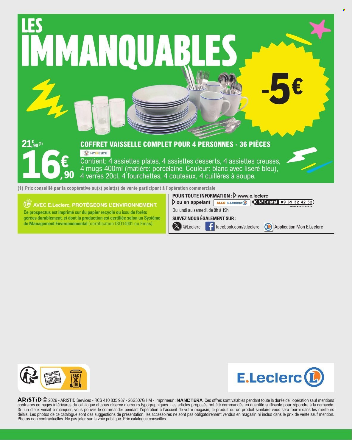 Catalogue E.Leclerc - 01/09/2026 - 12/09/2026. Page 56