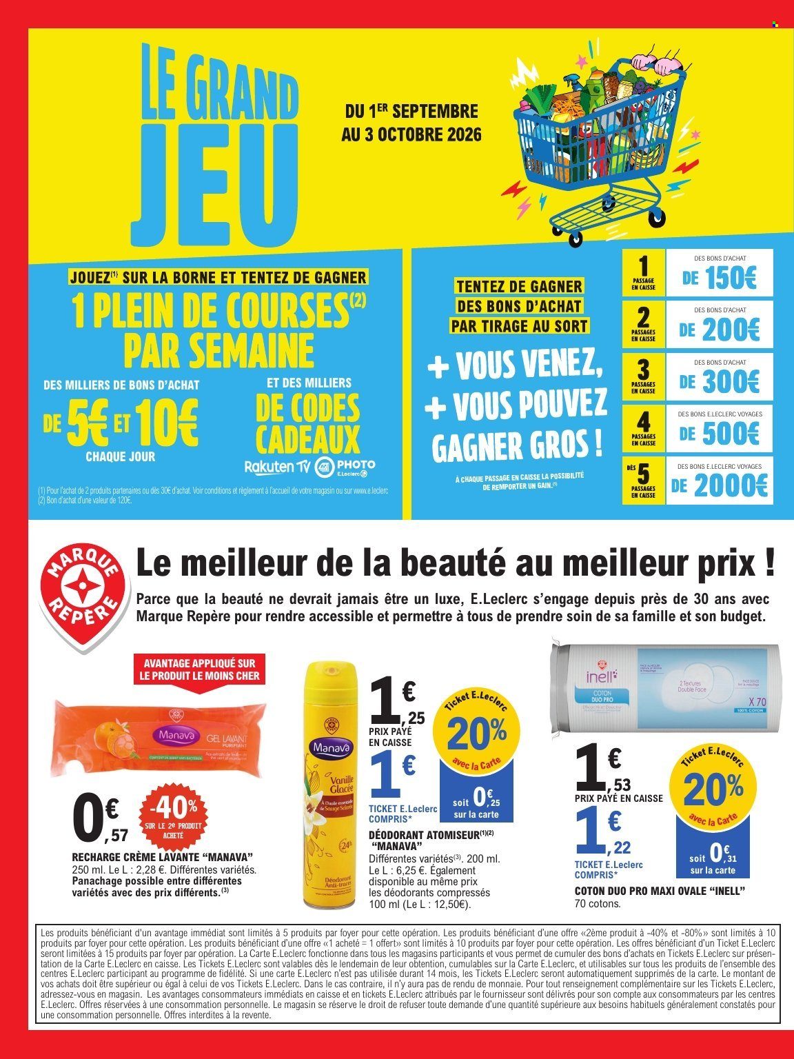 Catalogue E.Leclerc - 01/09/2026 - 12/09/2026. Page 2