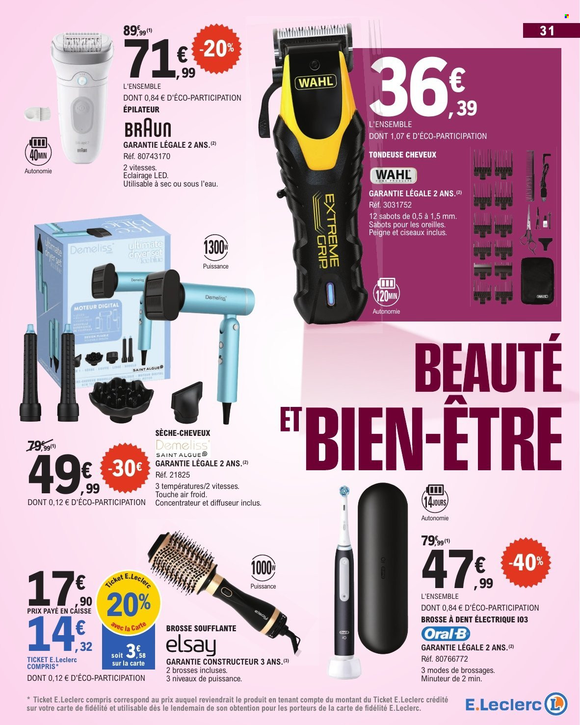 Catalogue E.Leclerc - 01/09/2026 - 12/09/2026. Page 31