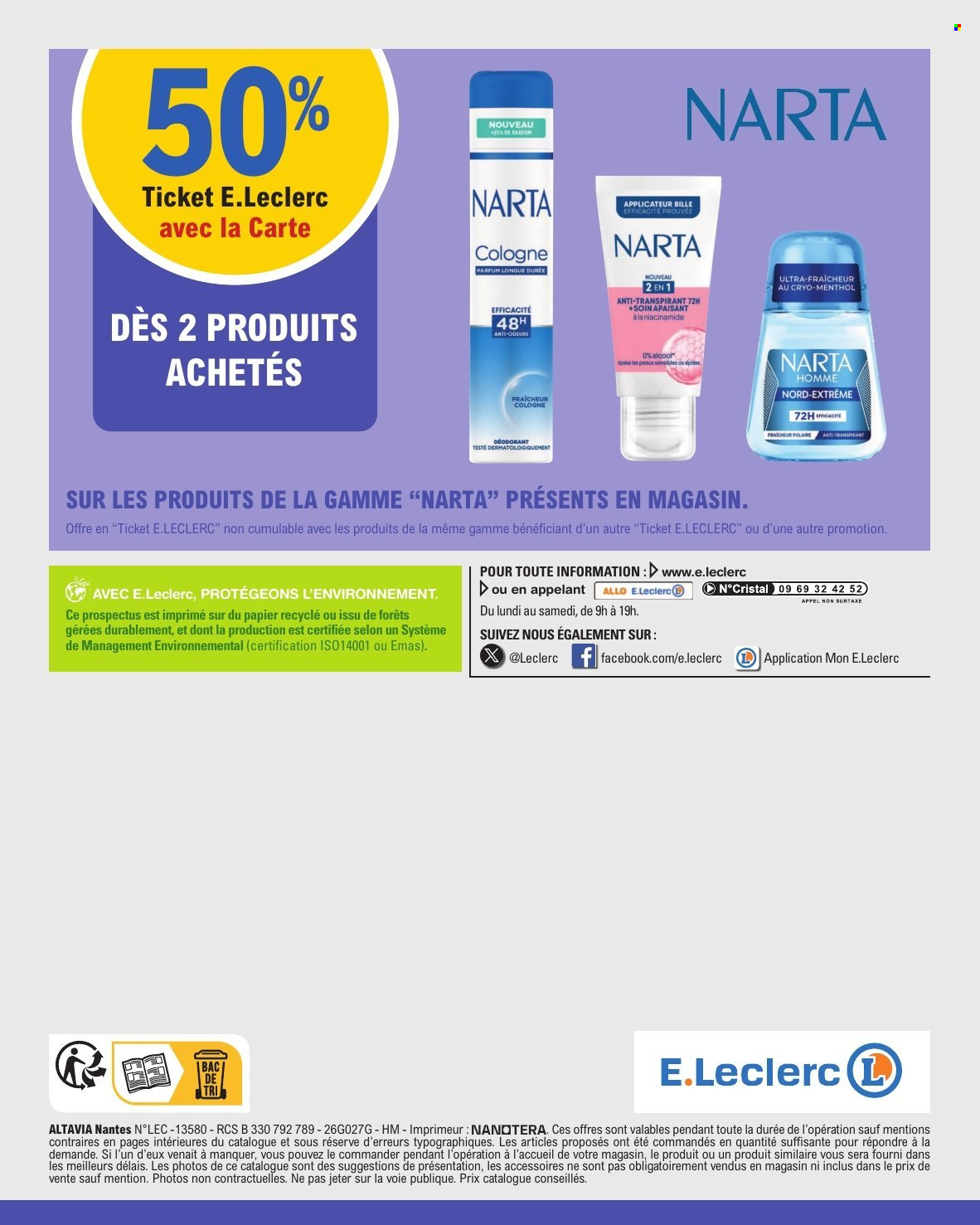Catalogue E.Leclerc - 01/09/2026 - 12/09/2026. Page 32