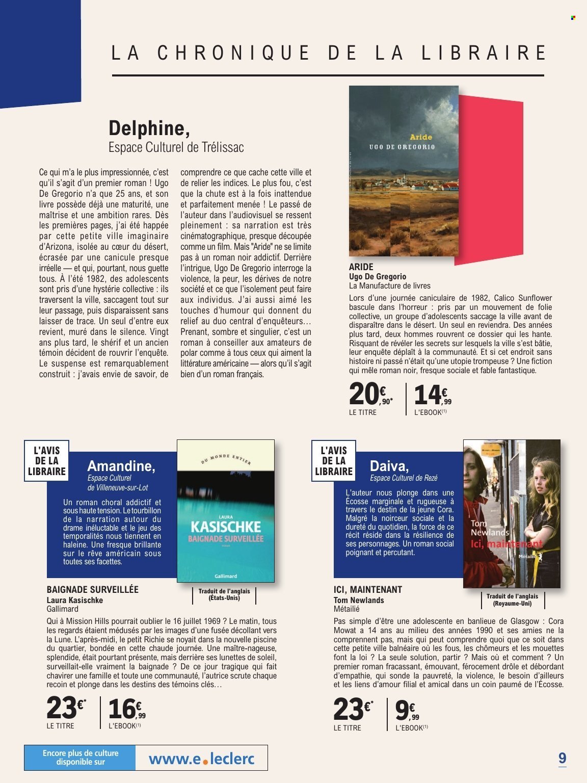 Catalogue E.Leclerc - 01/09/2026 - 24/10/2026. Page 9