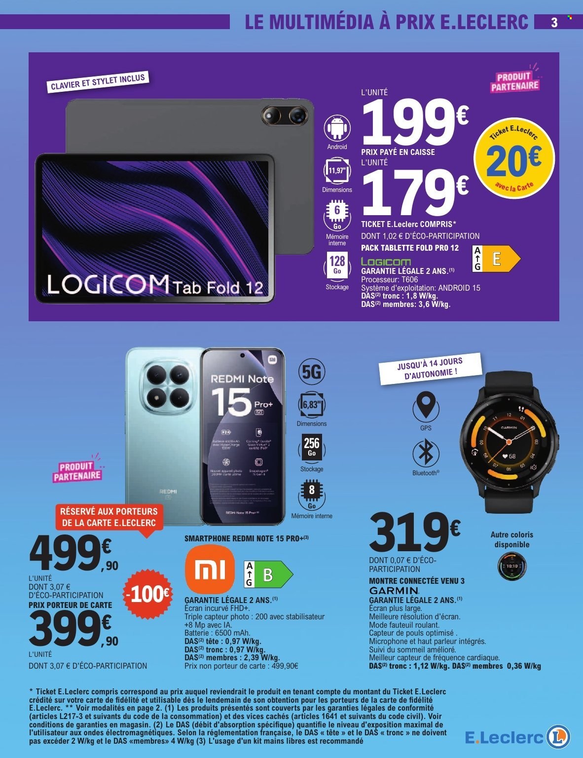 Catalogue E.Leclerc - 01/09/2026 - 12/09/2026. Page 3