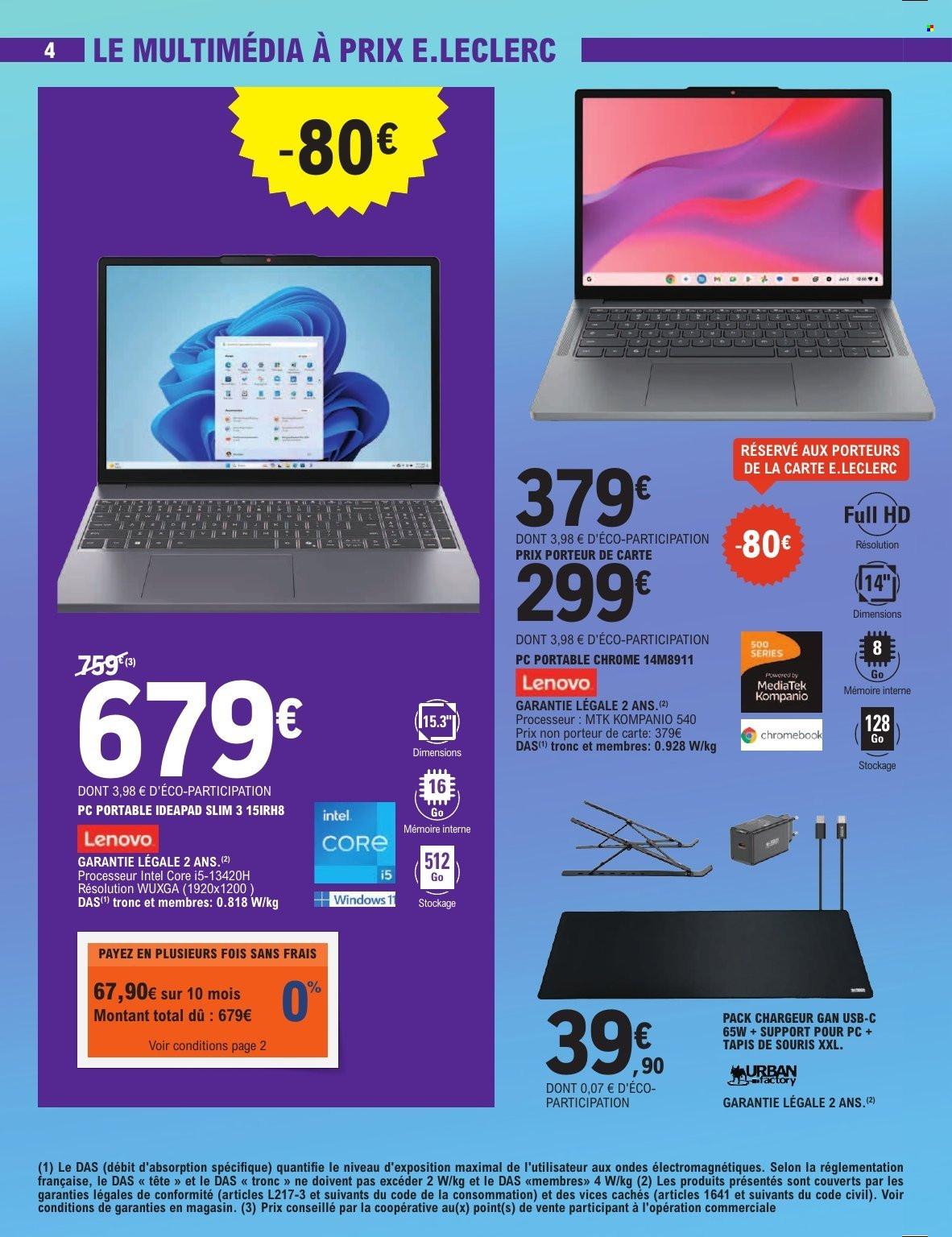 Catalogue E.Leclerc - 01/09/2026 - 12/09/2026. Page 4