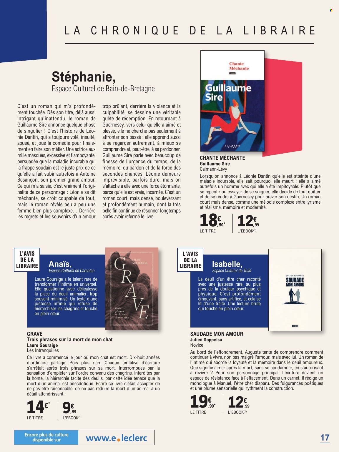 Catalogue E.Leclerc - 01/09/2026 - 24/10/2026. Page 17