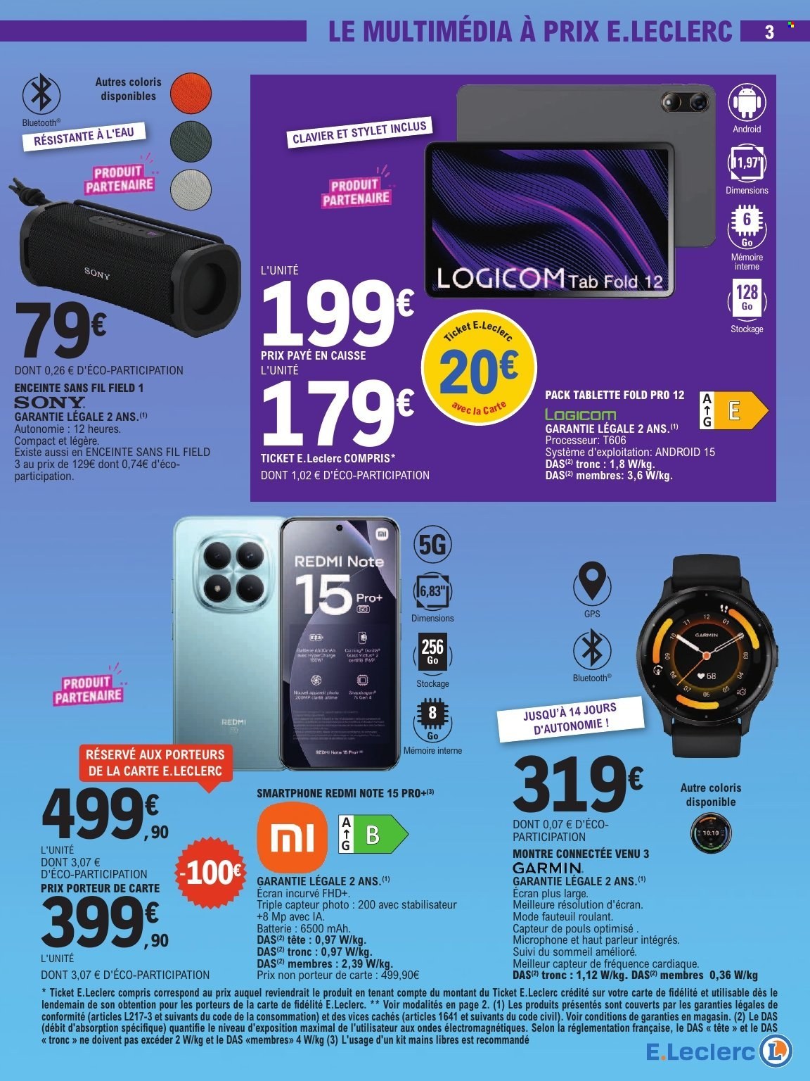 Catalogue E.Leclerc - 01/09/2026 - 12/09/2026. Page 3