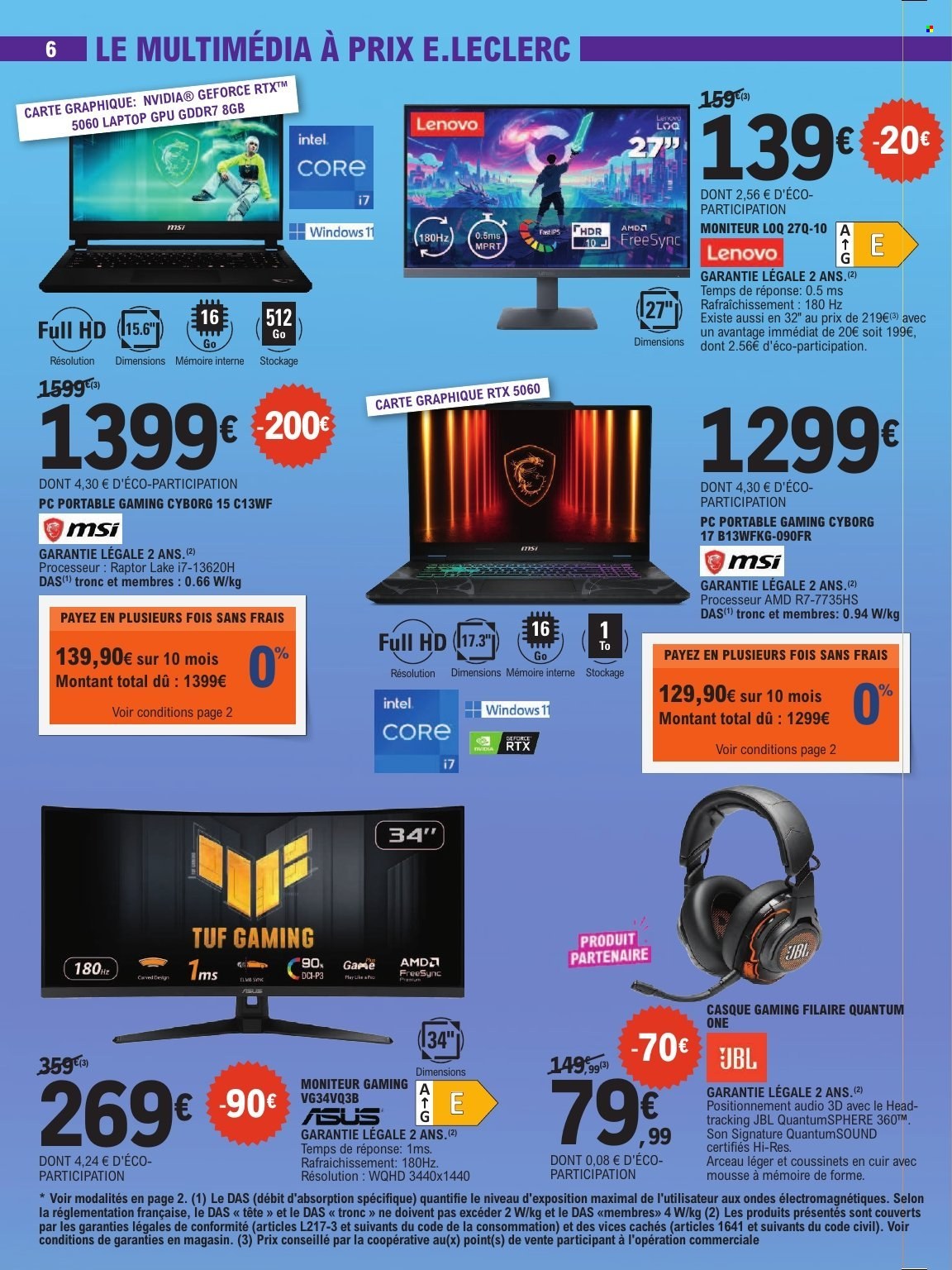 Catalogue E.Leclerc - 01/09/2026 - 12/09/2026. Page 6
