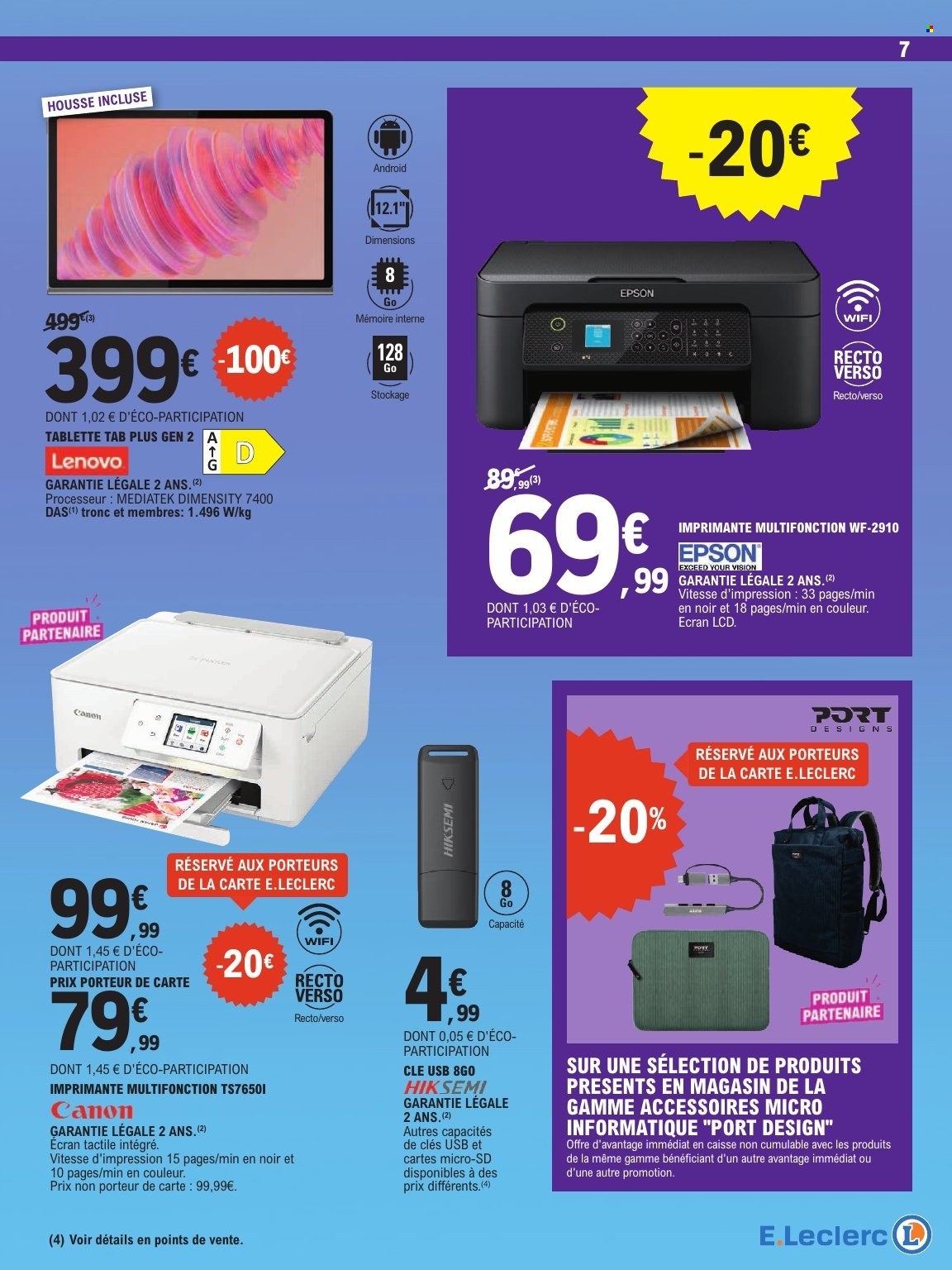 Catalogue E.Leclerc - 01/09/2026 - 12/09/2026. Page 7