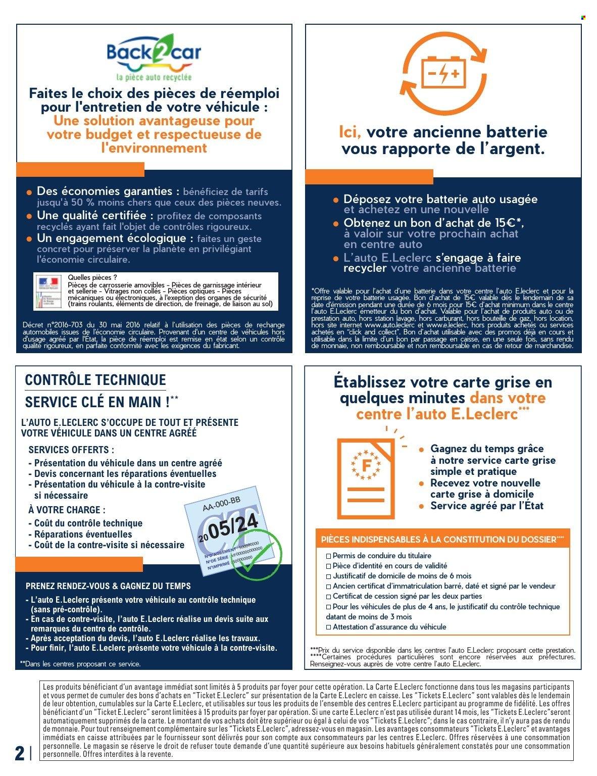 Catalogue E.Leclerc - 01/09/2026 - 19/09/2026. Page 2