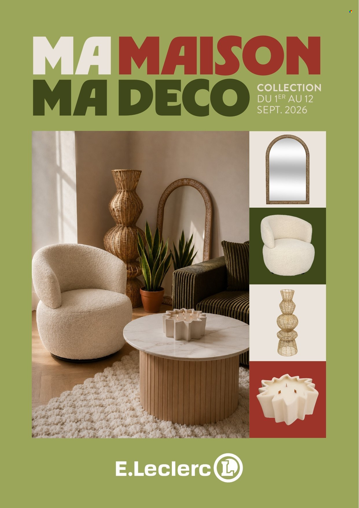 Catalogue E.Leclerc - 01/09/2026 - 12/09/2026. Page 1