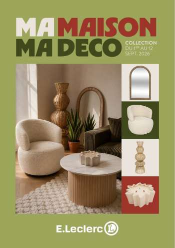 Catalogue E.Leclerc - 01/09/2026 - 12/09/2026.