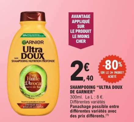 Shampooing Ultra Doux de Garnier
