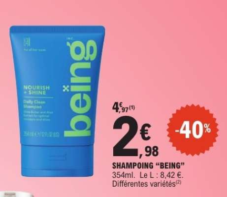 SHAMPOING "BEING"