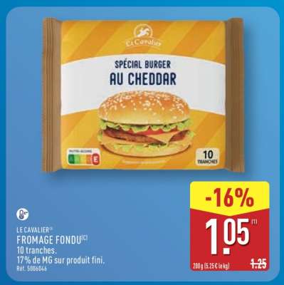 LE CAVALIER® FROMAGE FONDU