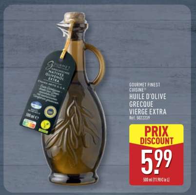 GOURMET FINEST CUISINE® HUILE D'OLIVE GRECQUE VIERGE EXTRA
