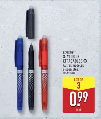 EXPERTIZ Stylos Gel Effaçables