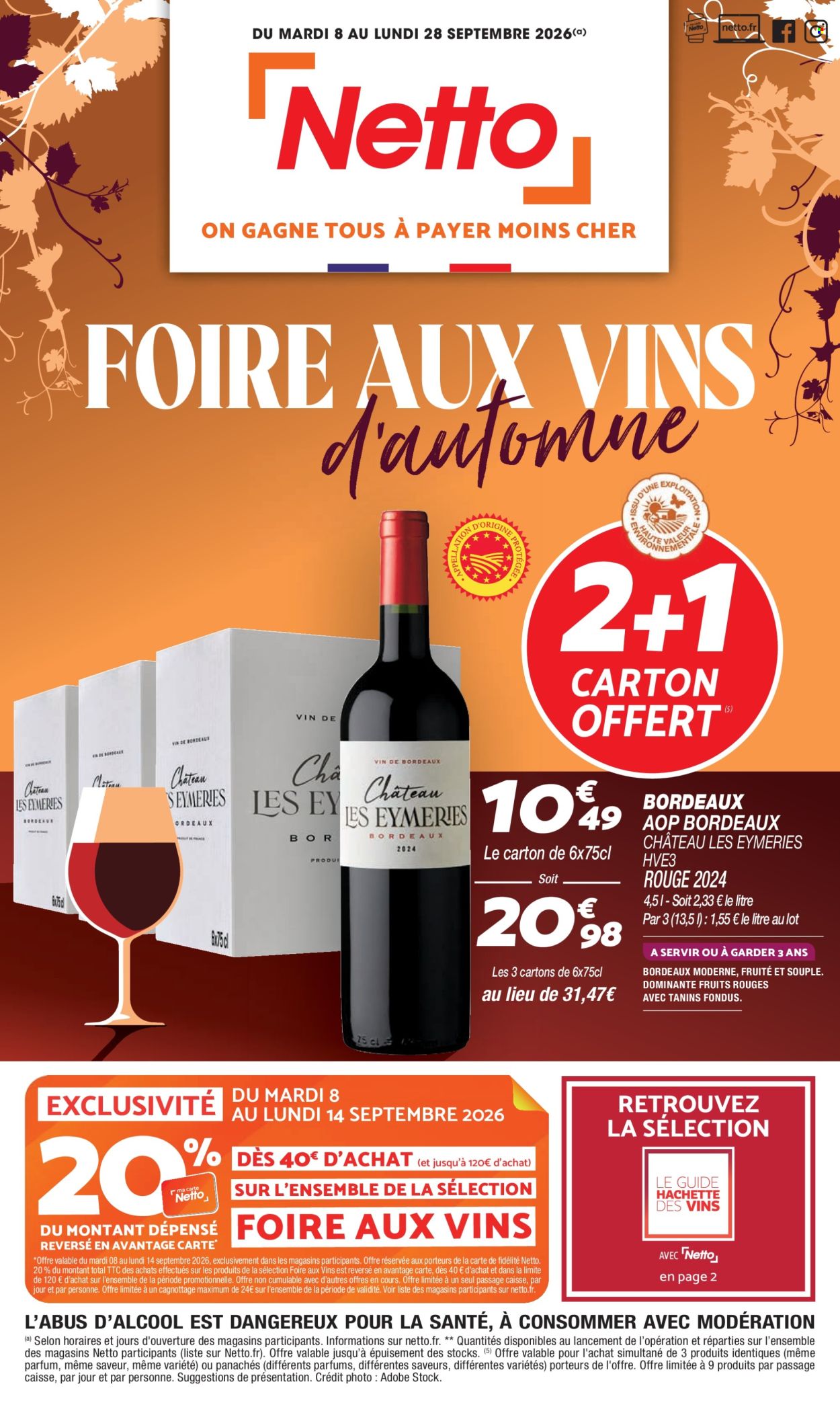Catalogue Netto - 08/09/2026 - 28/09/2026. Page 1
