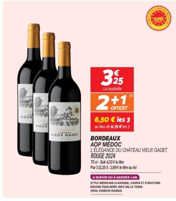 BORDEAUX AOP MÉDOC