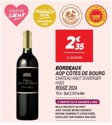 BORDEAUX AOP CÔTES DE BOURG