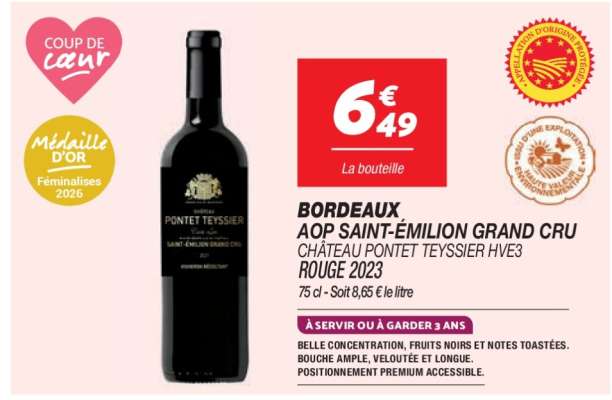 BORDEAUX AOP SAINT-ÉMILION GRAND CRU