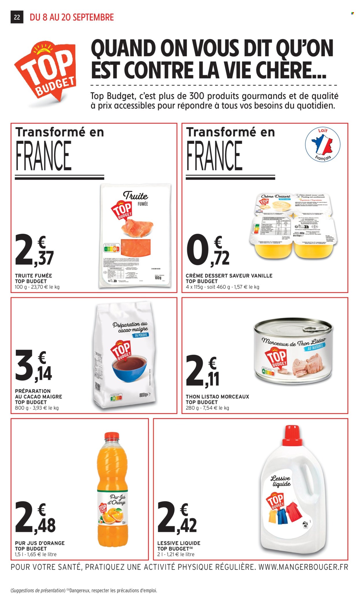 Catalogue Intermarché Super - 08/09/2026 - 20/09/2026. Page 22