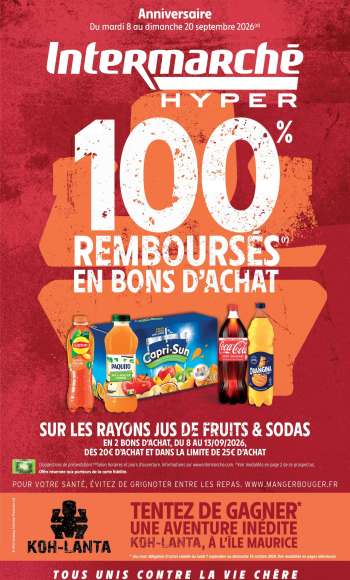 Catalogue Intermarché Hyper - 08/09/2026 - 20/09/2026.