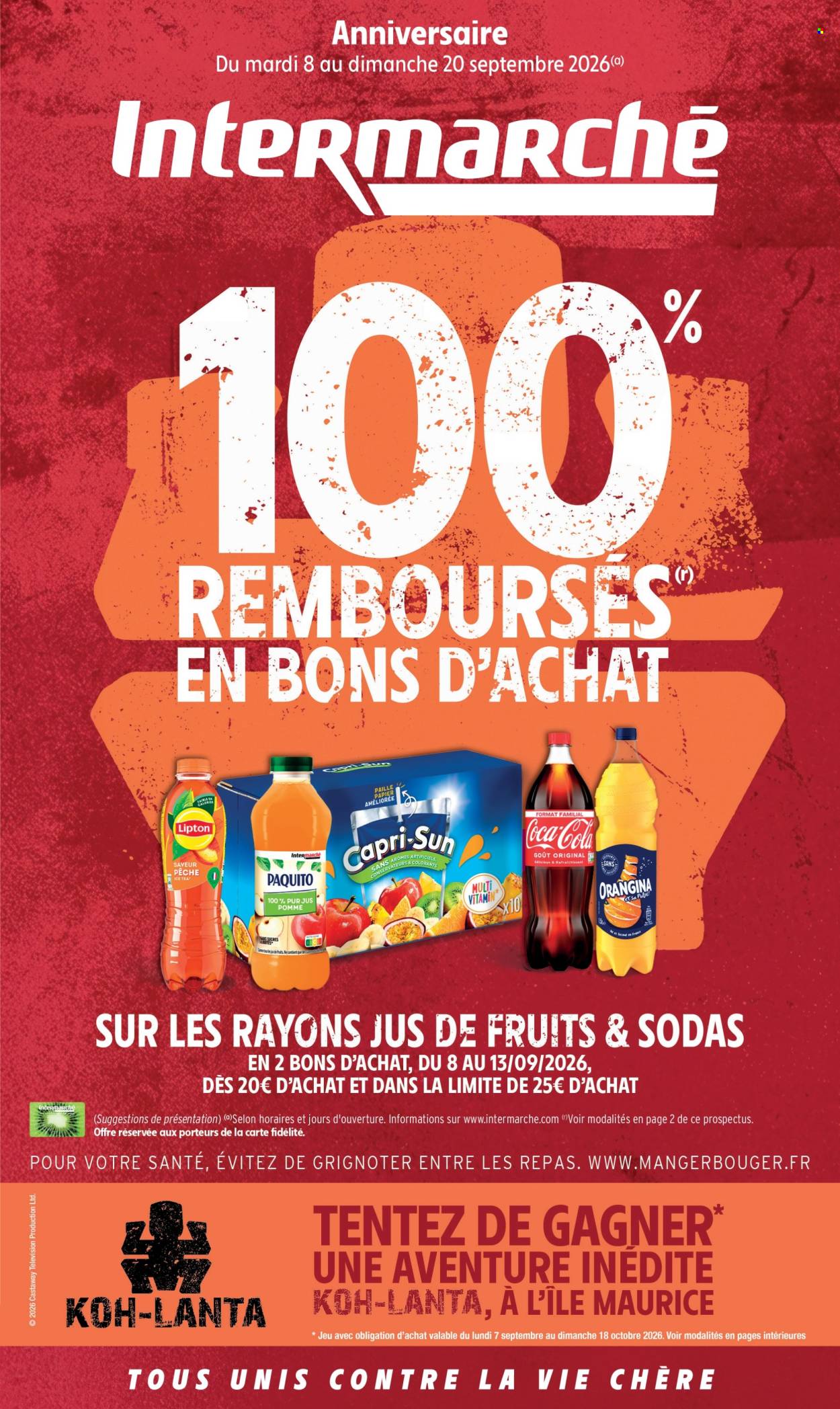 Catalogue Intermarché Express - 08/09/2026 - 20/09/2026. Page 1