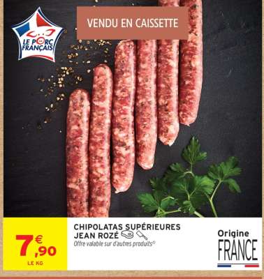 CHIPOLATAS SUPÉRIEURES JEAN ROZÉ