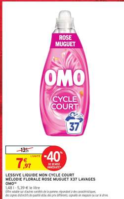 LESSIVE LIQUIDE MON CYCLE COURT